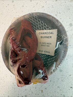 Small Charcoal Burner with stand